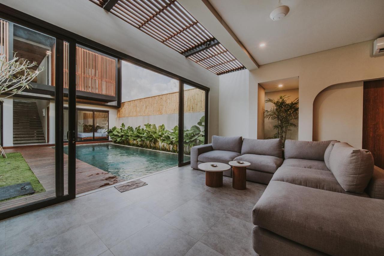 New 4 Bedroom 5 Min Walk To Berawa Beach Enclosed Livng Canggu Exterior foto