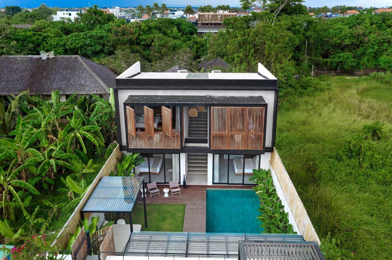 New 4 Bedroom 5 Min Walk To Berawa Beach Enclosed Livng Canggu Exterior foto
